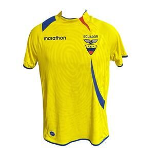 Marathon Ecuador football/soccer national team men's S 2009/2010 home jersey